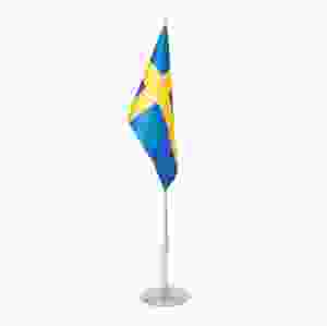 Bordsflagga Sverige, 16 x 10 cm