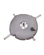 Kryssfot med vattensäck